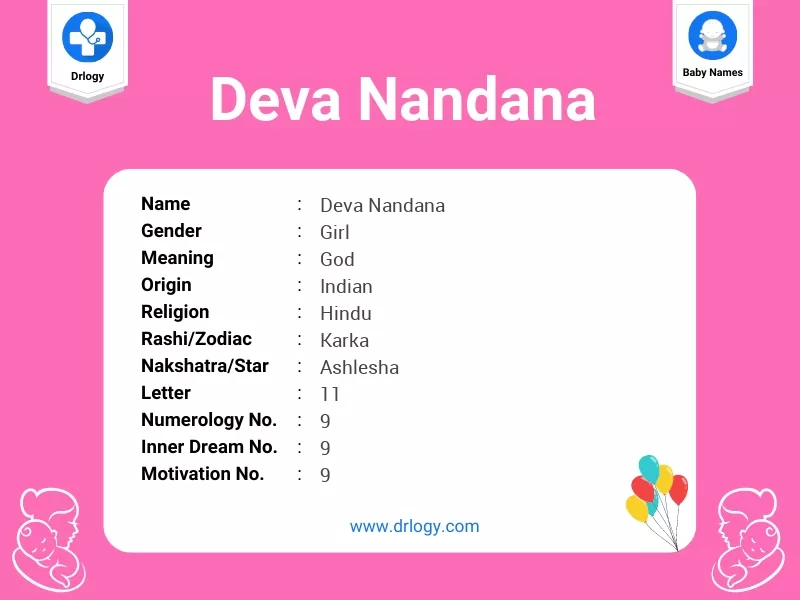 Deva Nandana Name Meaning